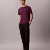 Tricou cu guler rotund Liquid Touch