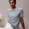 Tricou cu guler rotund Liquid Touch