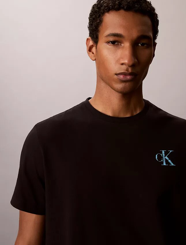 Tricou cu imprimeu Monologo Brushstroke Tricou cu imprimeu Monologo Brushstroke