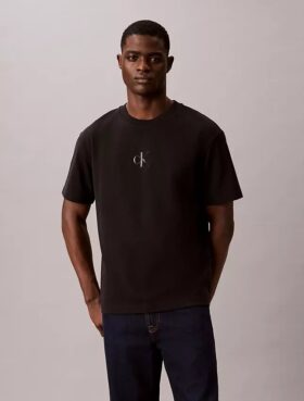 Tricou cu imprimeu Monologo Liquid