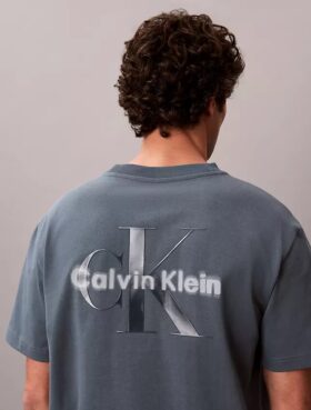 Tricou cu imprimeu Monologo Liquid
