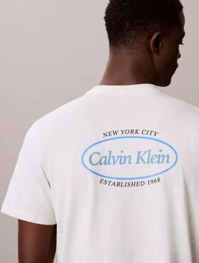 Tricou cu logo grafic Calvin Klein
