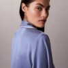 Tricou cu luciu satinat