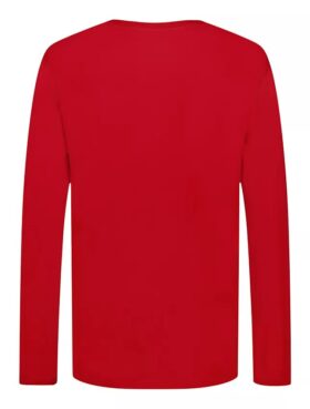Tricou cu mâneci lungi și logo Ckj îndrăzneț pentru băieți