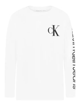 Tricou cu mâneci lungi și Monogram pentru băieți