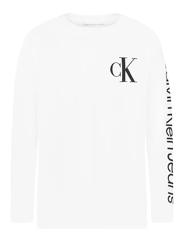 Tricou cu mâneci lungi și Monogram pentru băieți Tricou cu mâneci lungi și Monogram pentru băieți