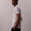 Tricou de dormit cu guler rotund din piqué