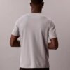 Tricou de dormit cu guler rotund din piqué