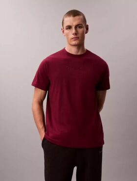 Tricou de dormit cu logo Calvin Klein