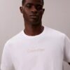 Tricou de dormit cu logo Calvin Klein