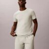 Tricou de dormit din tricot waffle