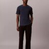 Tricou de dormit din tricot waffle