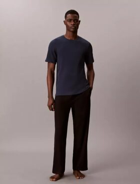 Tricou de dormit din tricot waffle
