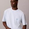 Tricou de dormit Icon din bumbac Cotton Stretch cu monogramă