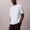 Tricou de dormit Icon din bumbac Cotton Stretch cu monogramă