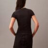 Tricou din bumbac cu nervuri Tricou din bumbac cu nervuri