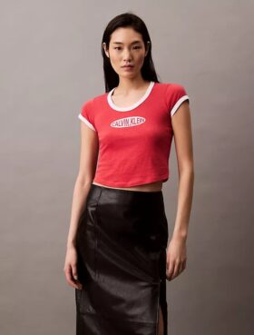 Tricou din bumbac și cașmir