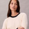 Tricou din tricot waffle