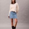 Tricou din tricot waffle
