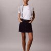 Tricou drept cu imprimeu grafic Calvin Klein în stil cursiv Tricou drept cu imprimeu grafic Calvin Klein în stil cursiv