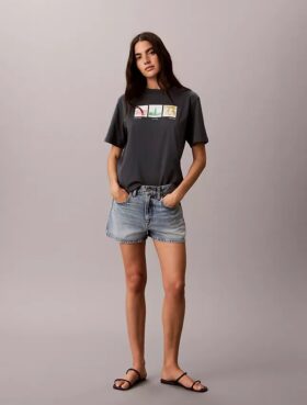 Tricou drept cu imprimeu grafic Nyc Photostrip