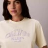 Tricou drept cu logo arhitectural Tricou drept cu logo arhitectural