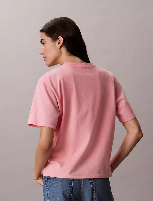 Tricou drept cu logo arhitectural Tricou drept cu logo arhitectural