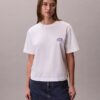 Tricou drept cu logo brodat Tricou drept cu logo brodat