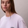 Tricou drept cu logo brodat Tricou drept cu logo brodat