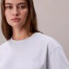 Tricou drept cu logo brodat Tricou drept cu logo brodat