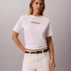 Tricou drept cu logo Calvin Klein Tricou drept cu logo Calvin Klein