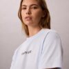 Tricou drept cu logo Calvin Klein Tricou drept cu logo Calvin Klein