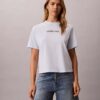 Tricou drept cu logo Calvin Klein Tricou drept cu logo Calvin Klein