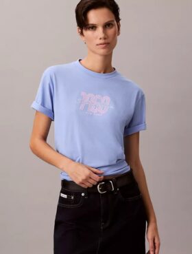 Tricou drept cu logo grafic 1968