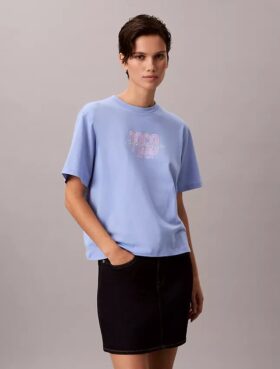 Tricou drept cu logo grafic 1968