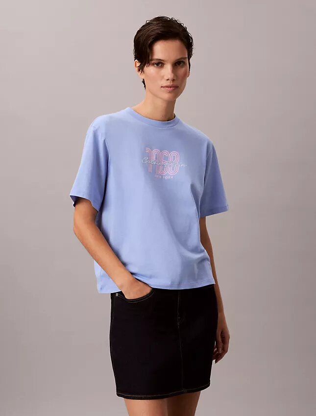 Tricou drept cu logo grafic 1968 Tricou drept cu logo grafic 1968