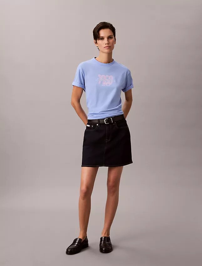 Tricou drept cu logo grafic 1968 Tricou drept cu logo grafic 1968