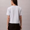 Tricou drept cu logo în relief Tricou drept cu logo în relief