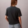 Tricou drept cu logo tip scris