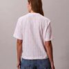 Tricou drept cu monogramă pe toată suprafața Tricou drept cu monogramă pe toată suprafața