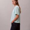 Tricou drept cu monogramă pe toată suprafața Tricou drept cu monogramă pe toată suprafața