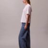 Tricou drept cu monogramă pe toată suprafața Tricou drept cu monogramă pe toată suprafața