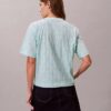 Tricou drept cu monogramă pe toată suprafața Tricou drept cu monogramă pe toată suprafața