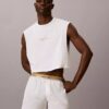 Tricou fără mâneci, scurt, cu imprimeu intens „Intense Power Pride”
