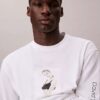 Tricou grafic cu mâneci lungi și croi lejer Kate Moss Tricou grafic cu mâneci lungi și croi lejer Kate Moss