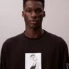 Tricou grafic cu mâneci lungi și croi lejer Kate Moss Tricou grafic cu mâneci lungi și croi lejer Kate Moss