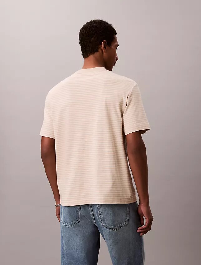 Tricou lejer cu dungi Tricou lejer cu dungi