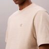 Tricou lejer cu dungi Tricou lejer cu dungi