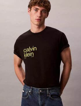 Tricou lejer cu imprimeu circular