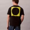 Tricou lejer cu imprimeu circular Tricou lejer cu imprimeu circular